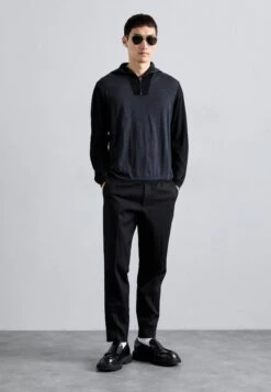 Emporio Armani Jumper - Dark Grey/black -Total Wear Store 5e19cfbd3a1e42d7bfb50ce4111b4b51