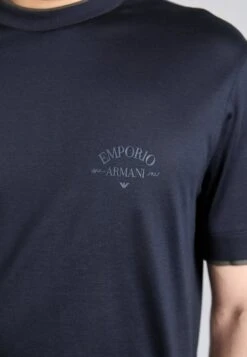 Emporio Armani Basic T-shirt - Blu Navy -Total Wear Store 5e2a7cc4971442a2a74c96a872d05fa1