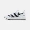 EA7 Emporio Armani Ultimate Kombat Unisex - Trainers - White/Black -Total Wear Store 5e5e9ddeed894e52a151e80d554e73c1