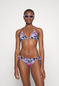 EA7 Emporio Armani Water Sports Graphic Triangle Set - Bikini - Nero/Viola