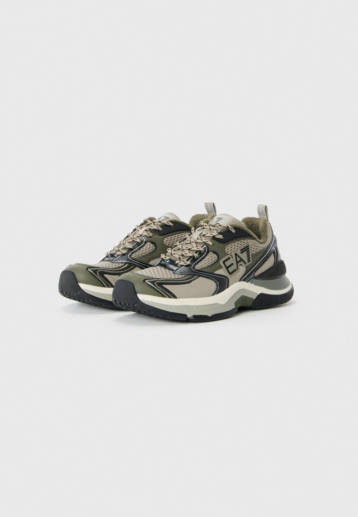 EA7 Emporio Armani PREDATOR UNISEX - Trainers - London Fog/grape Leaf/black/silver-coloured 4 EA7 Emporio Armani PREDATOR UNISEX - Trainers - London Fog/grape Leaf/black/silver-coloured - Image 2