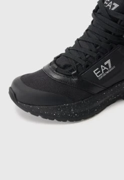 EA7 Emporio Armani ICE ALTURA UNISEX - High-top Trainers - Triple Black/silver-coloured 14 EA7 Emporio Armani ICE ALTURA UNISEX - High-top Trainers - Triple Black/silver-coloured -Total Wear Store 5ef5581c7d134a5aab9329d30b7ee492