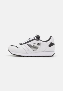 Emporio Armani Ally - Trainers - White/Black -Total Wear Store 603a3c10f14e49a69c52ecea110a5589