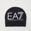 EA7 Emporio Armani MOUNTAIN VISIBILITY BEANIE UNISEX - Beanie - Blue/white
