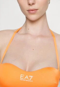 EA7 Emporio Armani Seaworld Maxi Logo Band - Bikini - Orange -Total Wear Store 60b7894d86294221995218dde4a96318