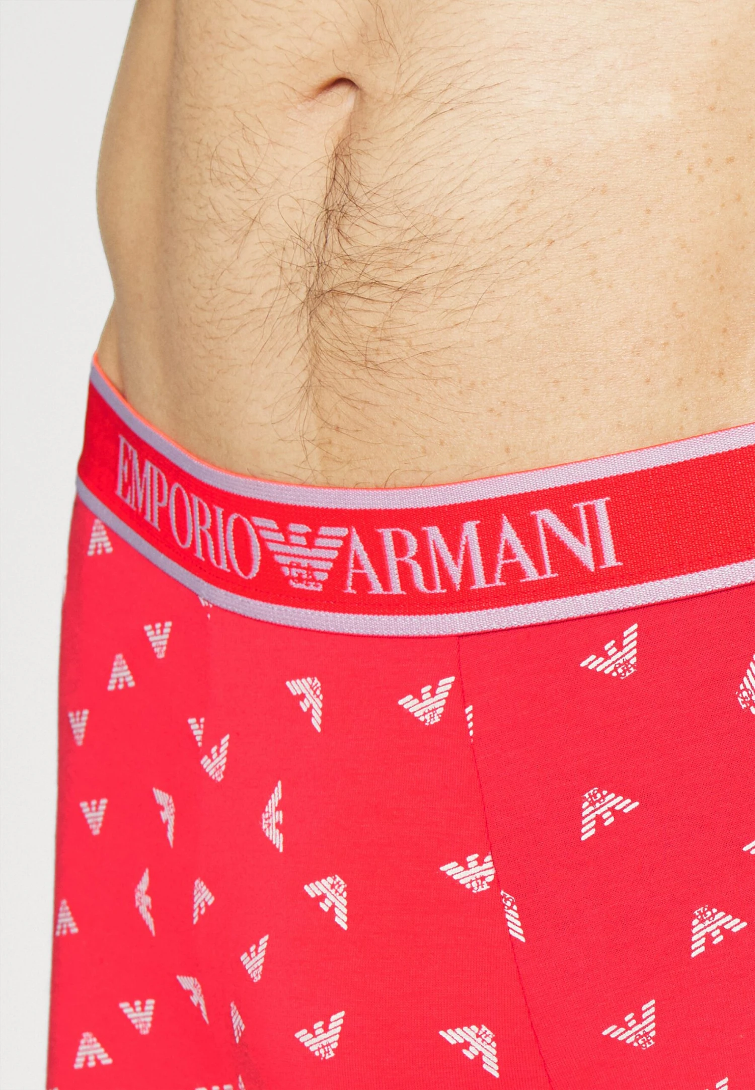 Emporio Armani 3 Pack - Pants - Nero/Red 8 Emporio Armani 3 Pack - Pants - Nero/Red - Image 6