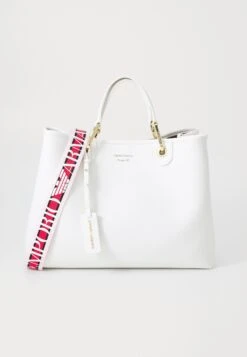 Emporio Armani BAG SET - Tote Bag - Bianco