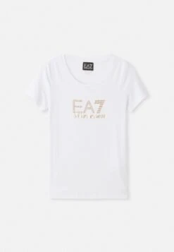 EA7 Emporio Armani Print T-shirt - White -Total Wear Store 61779b45ce4844dcb5af6d834f4949fb