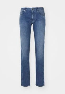 Emporio Armani 5 POCKETS PANT - Slim Fit Jeans - Medium Blue Denim -Total Wear Store 61794617f29745ea9ec6e230e4609a86