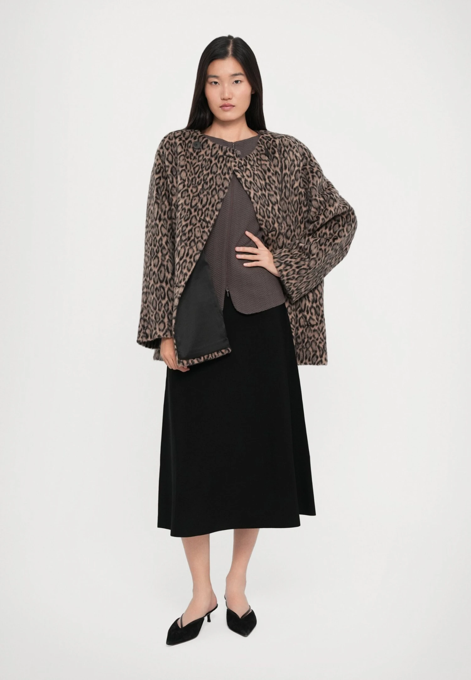 Emporio Armani COAT - Short Coat - Brown 7 Emporio Armani COAT - Short Coat - Brown - Image 5