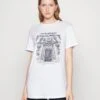 Emporio Armani Print T-Shirt - White -Total Wear Store 61e00c188cdc45948564bdd661657932