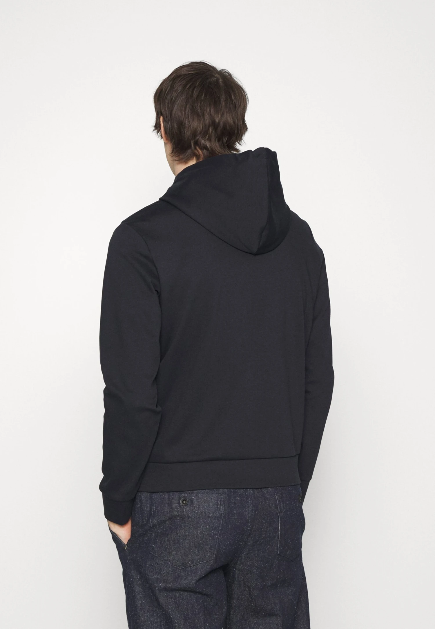 Emporio Armani Zip-Up Sweatshirt - Blu Navy 5 Emporio Armani Zip-Up Sweatshirt - Blu Navy - Image 3