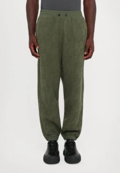 EA7 Emporio Armani TRAIN LOGO SERIES PANTS - Tracksuit Bottoms - Beetle