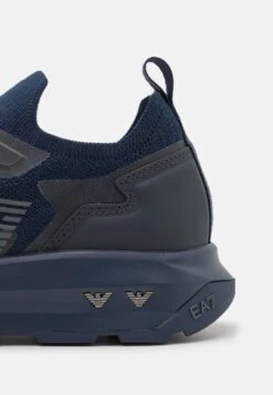 EA7 Emporio Armani Altura Knit Unisex - Trainers - Triple Black/Iron Gate -Total Wear Store 635a41c9e6884c669000783d6f24737e