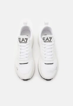 EA7 Emporio Armani Future Unisex - Trainers - White/Black -Total Wear Store 646f239f1135438b8cb21e45cc88dc1c