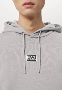 EA7 Emporio Armani Sweatshirt - Light Grey -Total Wear Store 648889148d52420b88e5f499da21ed6b