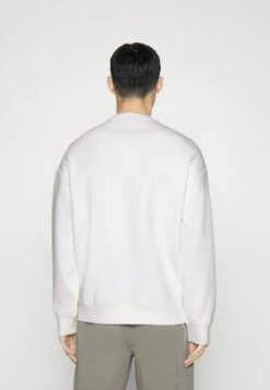 Emporio Armani Sweatshirt - Bianco Scritta -Total Wear Store 64910c6df8b04894bcbaaedde7b1952c