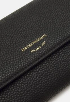 Emporio Armani Foglio Continental - Wallet - Nero -Total Wear Store 651b92081a5d4fb08552cd16cb3cd62d