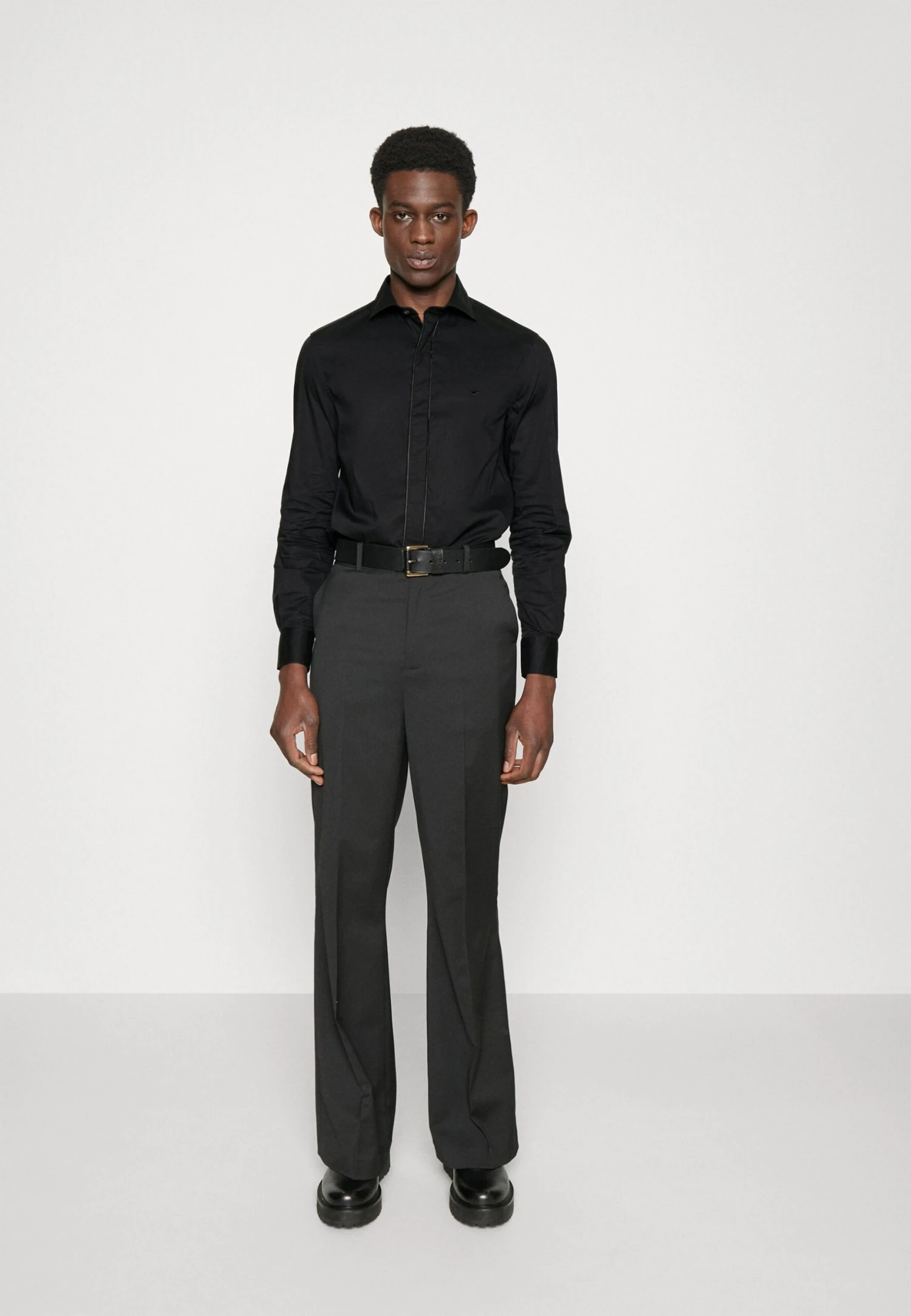 Emporio Armani Shirt - Nero/Piping 4 Emporio Armani Shirt - Nero/Piping - Image 2