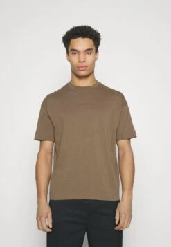 Emporio Armani Print T-Shirt - Fango