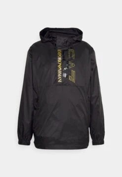EA7 Emporio Armani Windbreaker - Black -Total Wear Store 656f1587652843bfa63d22867128f2af