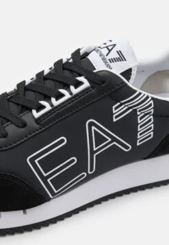 EA7 Emporio Armani VINTAGE UNISEX - Trainers - Black/white/black Eagle -Total Wear Store 65ff8640bbdd4c868d7478b6c970e7fd