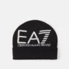 EA7 Emporio Armani MOUNTAIN VISIBILITY BEANIE UNISEX - Beanie - Black/white