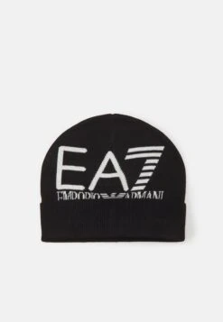 EA7 Emporio Armani MOUNTAIN VISIBILITY BEANIE UNISEX - Beanie - Blue/volcanic -Total Wear Store 6652b585970e41ca8a9e505655613d96 8