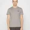 EA7 Emporio Armani Print T-Shirt - Grigio Chiaro -Total Wear Store 66b4f308212a47f1aff3213865fc98ca