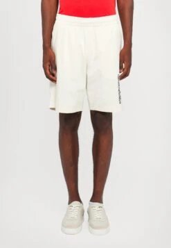 EA7 Emporio Armani TRAIN VISIBILITY - Shorts - Cream/black