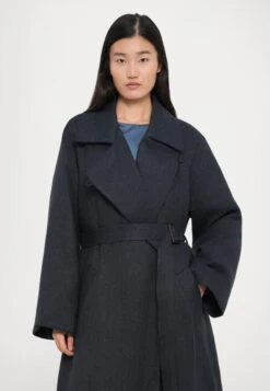 Emporio Armani COAT - Classic Coat - Blu Grigio Melange 13 Emporio Armani COAT - Classic Coat - Blu Grigio Melange -Total Wear Store 67917767883a460fa4f90993bcca1118