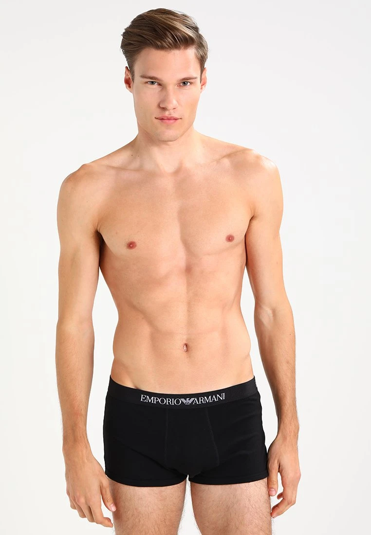 Emporio Armani Trunk 3 Pack - Pants - White/Red/Black 7 Emporio Armani Trunk 3 Pack - Pants - White/Red/Black - Image 5