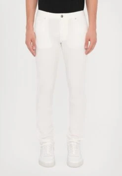 Emporio Armani 5 POCKETS PANT - Slim Fit Jeans - Snow White