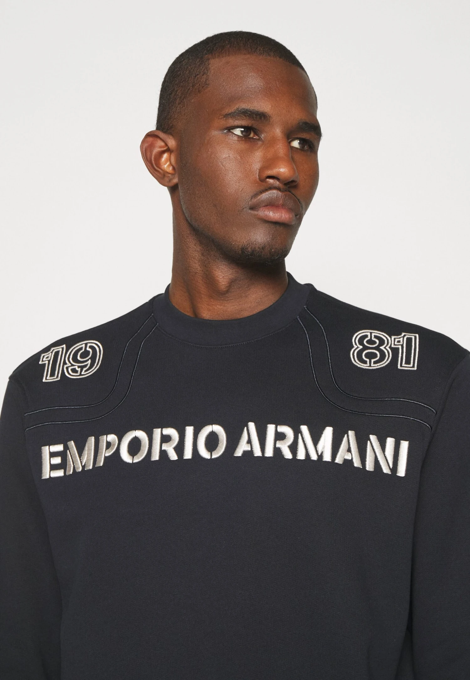 Emporio Armani Felpa - Sweatshirt - Blu Navy 10 Emporio Armani Felpa - Sweatshirt - Blu Navy - Image 8