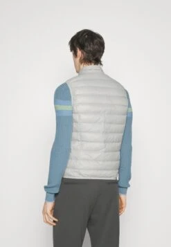 EA7 Emporio Armani Waistcoat - Waistcoat - Light Grey -Total Wear Store 685fe60207fd4707865686e65dace775