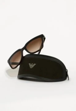 Emporio Armani Sunglasses - Shiny Brown/teal/brown -Total Wear Store 68912774b16a48a5adbbe6e9b01fce5d