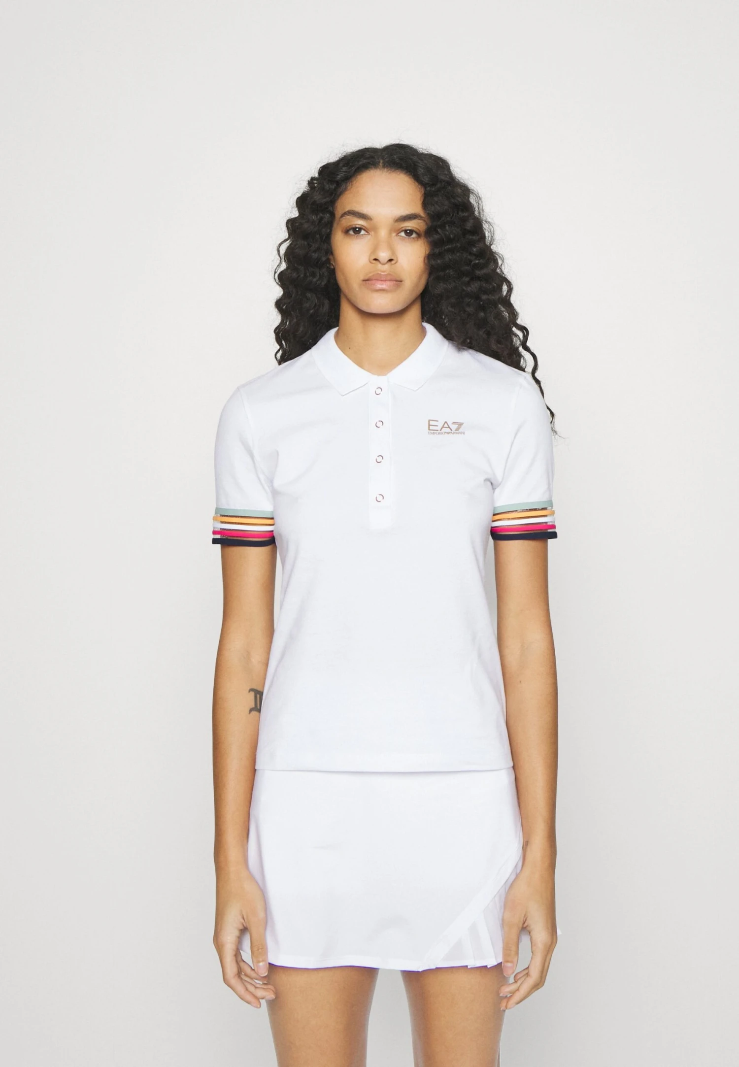 EA7 Emporio Armani Tennis Club - Polo Shirt - White 3 EA7 Emporio Armani Tennis Club - Polo Shirt - White