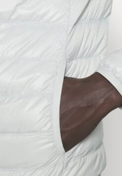 EA7 Emporio Armani Jacket - Down Jacket - Light Grey -Total Wear Store 695c65b937f643b99d44560da5a37b72