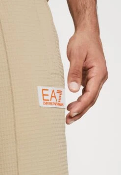 EA7 Emporio Armani Tennis Club Pants Light - Tracksuit Bottoms - Oxford Tan -Total Wear Store 697e9f884671446c8c448998fb57a2a9