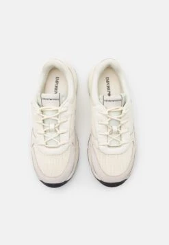 Emporio Armani Trainers - Full Off White -Total Wear Store 69c0ff2e2cc0481f8e844c670fc0d790