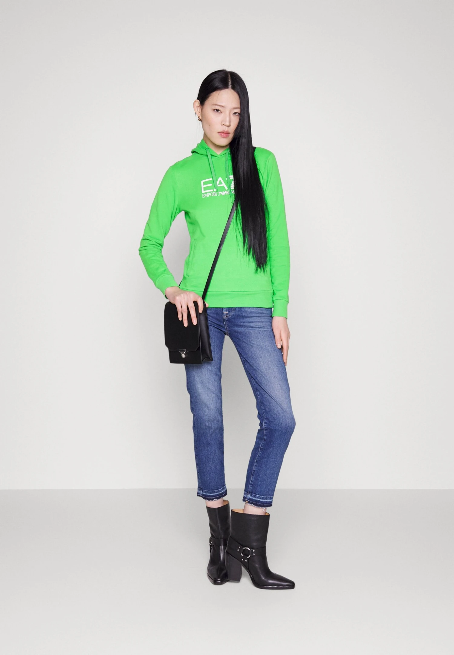 EA7 Emporio Armani Hoodie - Classic Green 4 EA7 Emporio Armani Hoodie - Classic Green - Image 2