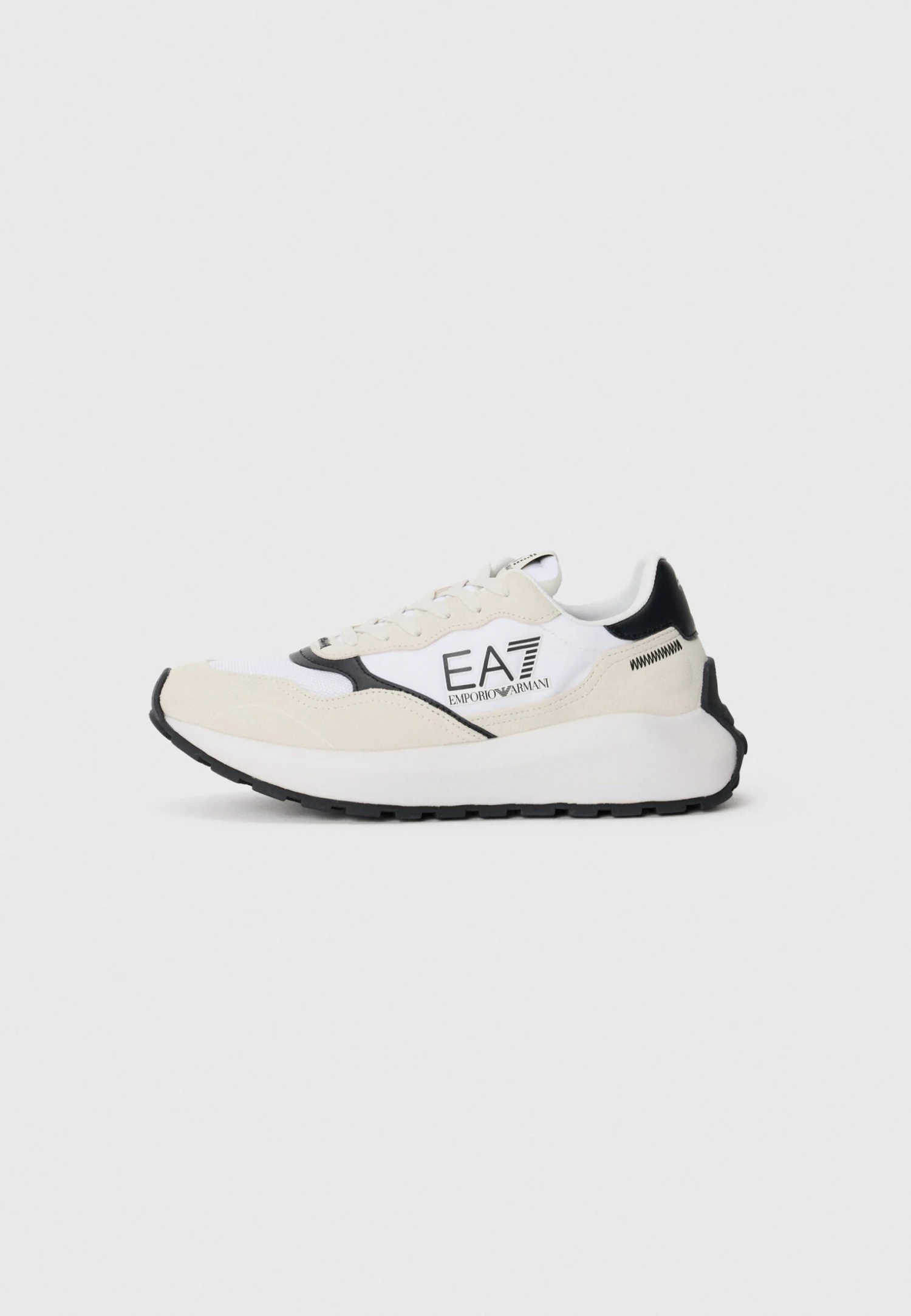 EA7 Emporio Armani WADER UNISEX - Trainers - White/black 3 EA7 Emporio Armani WADER UNISEX - Trainers - White/black