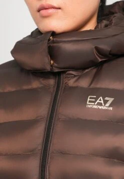 EA7 Emporio Armani JACKET - Winter Coat - Chocolate Brown -Total Wear Store 6a903e32f775417c8d9fcca80410da65