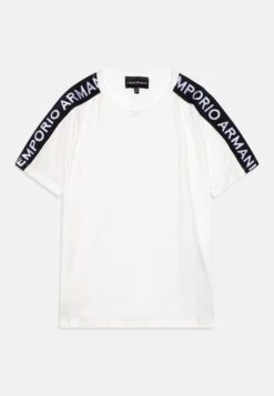 Emporio Armani Unisex - Print T-Shirt - Bianco