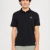 EA7 Emporio Armani TRAIN VISIBILITY POLO - Polo Shirt - Black/cream -Total Wear Store 6ad4dddc05204f929a8a343a30bdb7e0