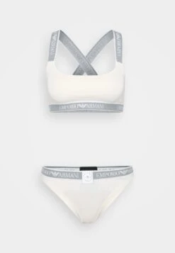 Emporio Armani BRALETTE BRAZILIAN - Bustier - Ivory -Total Wear Store 6ae34edbfab64ce88de2f791bc7e83d4