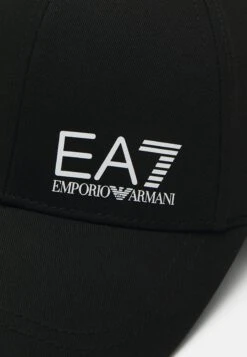 EA7 Emporio Armani TRAIN CORE ID LOGO UNISEX - Cap - Black/white -Total Wear Store 6bba5117141140458277a9b7a596b2ff