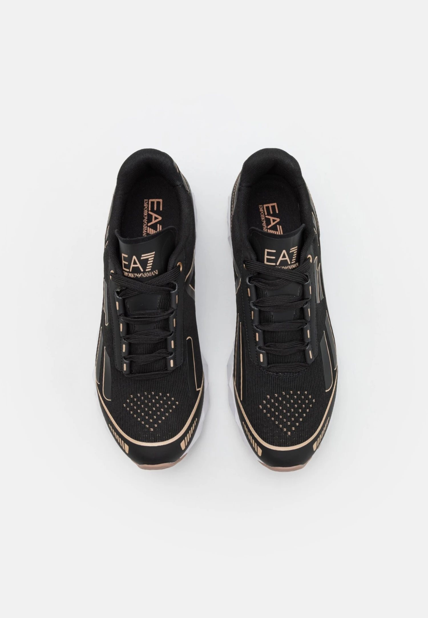 EA7 Emporio Armani Ultimate C2 Unisex - Trainers - Black/Rosegold 6 EA7 Emporio Armani Ultimate C2 Unisex - Trainers - Black/Rosegold - Image 4