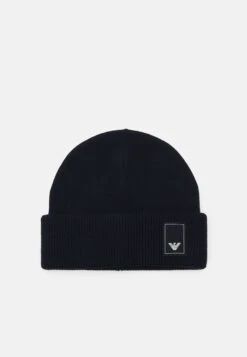 Emporio Armani BEANIE - Beanie - Raven -Total Wear Store 6cae6f93569a40778d67e30e9ced081e