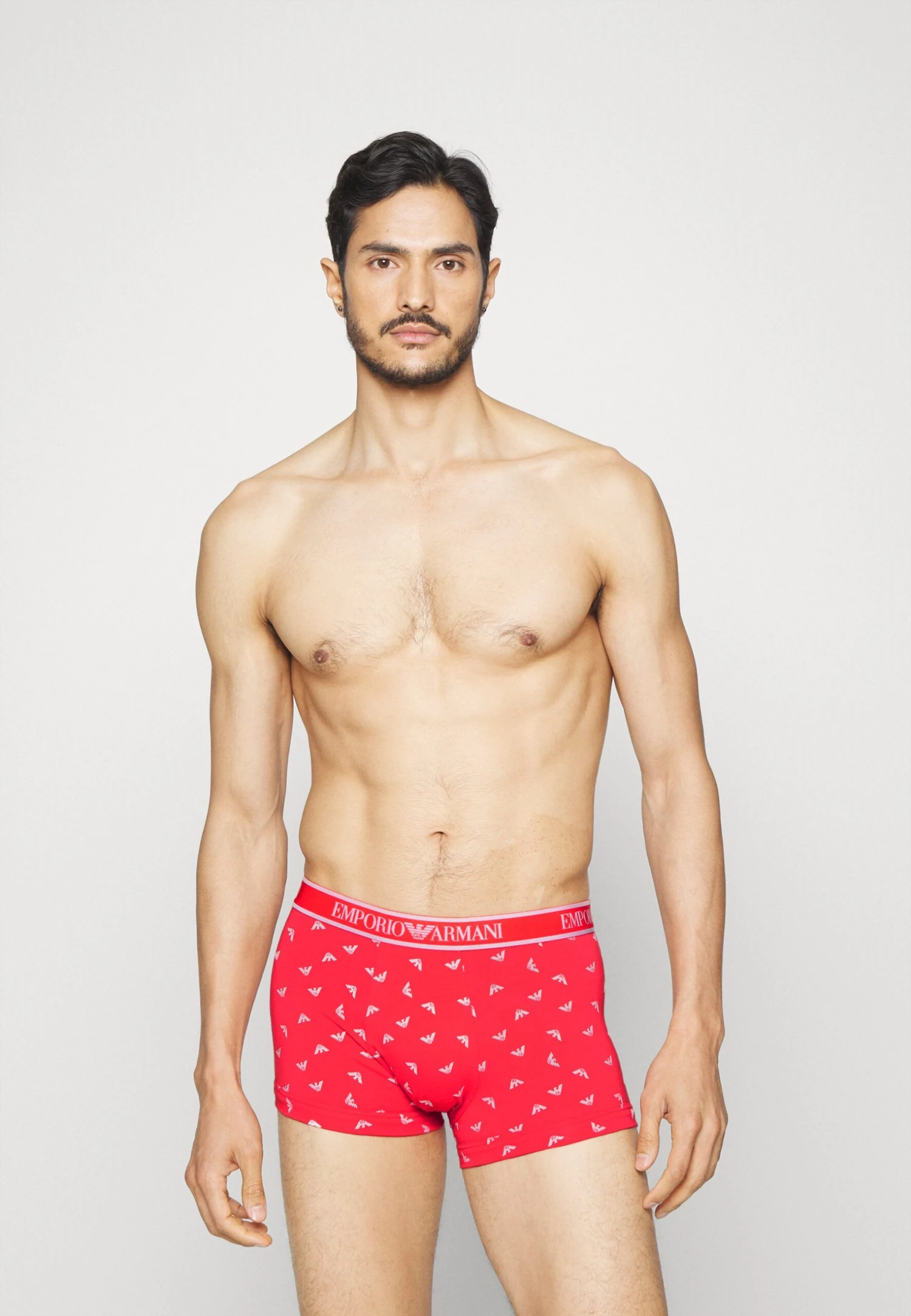 Emporio Armani 3 Pack - Pants - Nero/Red 3 Emporio Armani 3 Pack - Pants - Nero/Red